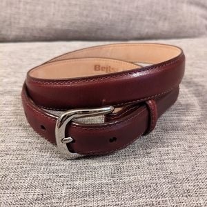 Italian Calfskin Women's 1" leather belt